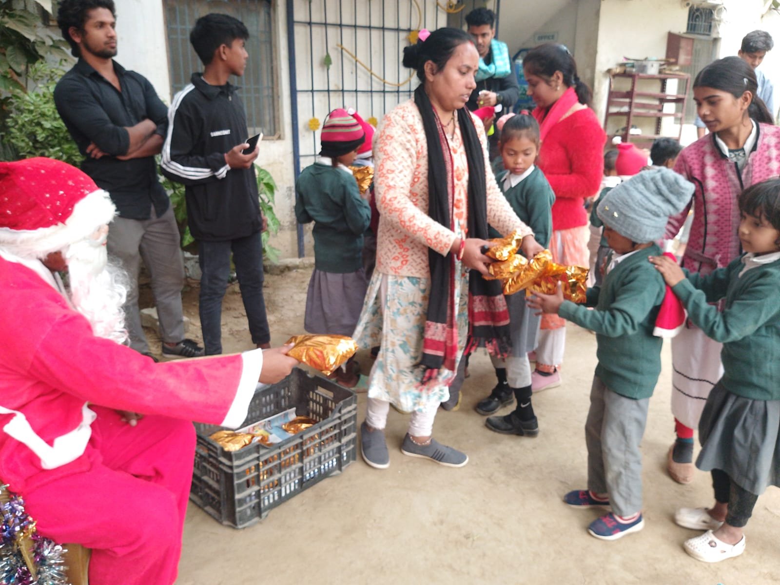 Christmas celebrate in Jeevan Siksha Samaj Sewa Samiti