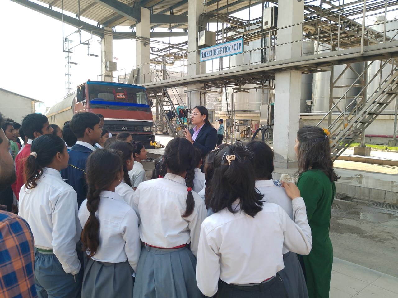 Parag Milk Factory Visiting