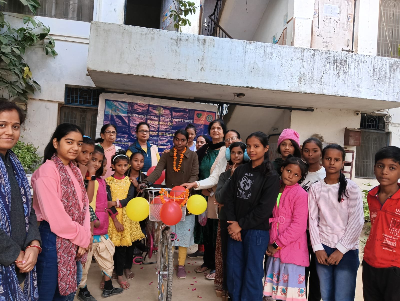 cycle distribute by inner wheel clubs